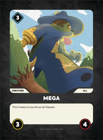 Mega — All creature, Doginal Dogs Legends TCG