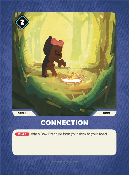 Connection — Bow spell, Doginal Dogs Legends TCG