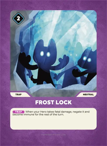 Frost Lock — Neutral trap, Doginal Dogs Legends TCG