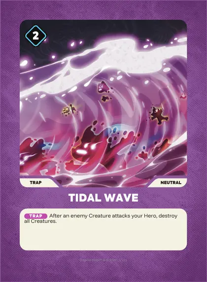 Tidal Wave — Neutral trap, Doginal Dogs Legends TCG